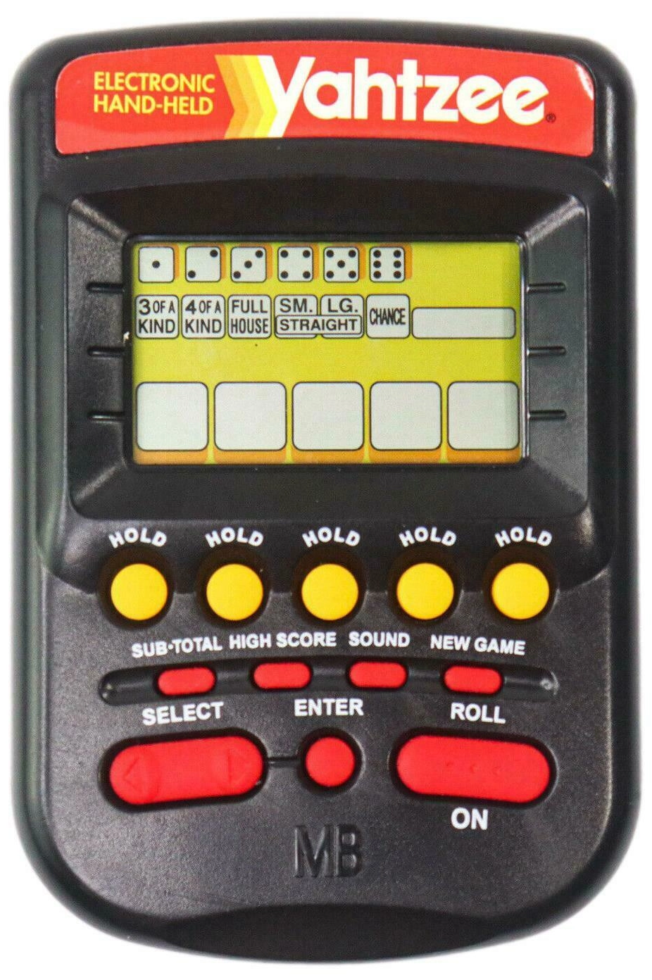 Yahtzee Electronic Handheld, 1995