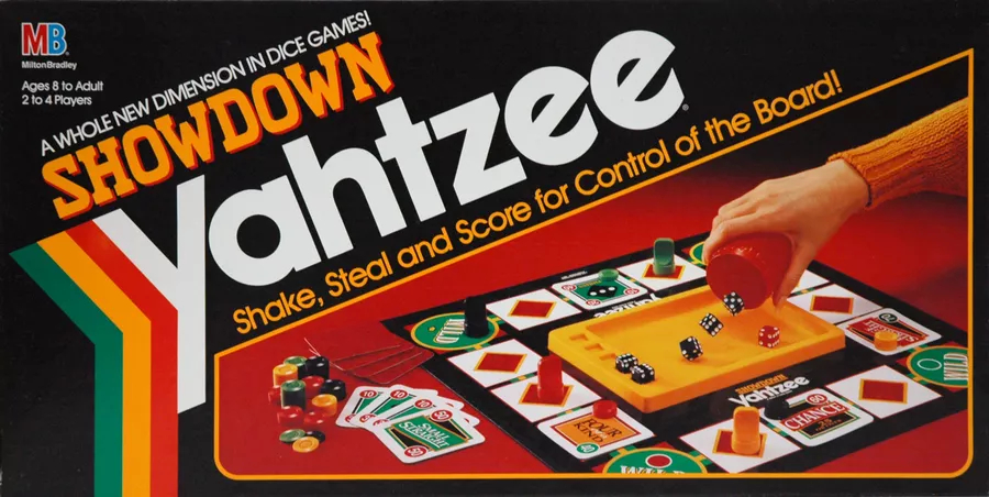1991 Showdown Yahtzee box