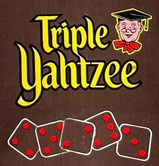 Triple Yahtzee logo, 1972 